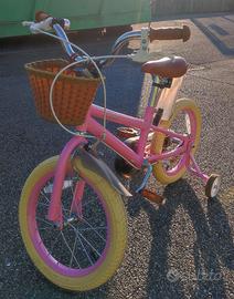 Bici da bambin* con rotelle