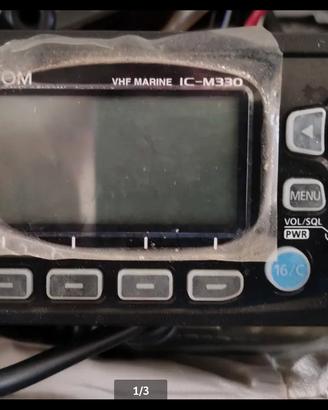 radio nautica VHF ICOM IC-M330 più antenna