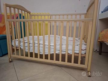 Lettino con materasso