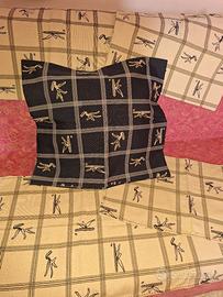 set tessile realizzato a mano stile orientale