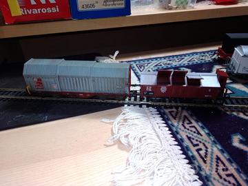 Carro merci telescopico Roco scala HO