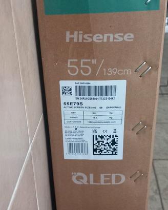 Smart TV Hisense 55" 4K (Modello 55E79S) - NUOVA m