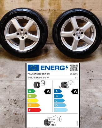 4 pneumatici FALKEN ECORUN 205/55 R16 classe A/A