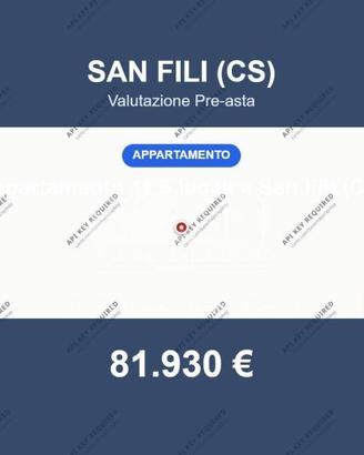 Immobile in asta di 298 m² a San Fili