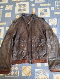 Giacca in pelle uomo Sword taglia 50