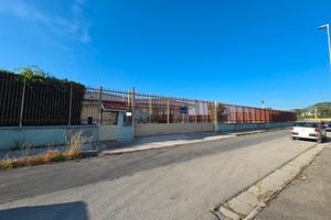 Capannone industriale con ampio spazio e celle