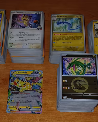 lotto pokemon 600 carte
