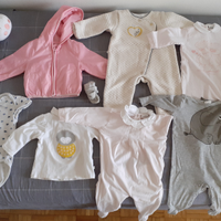 Stock vestiti bambina 3/6 mesi