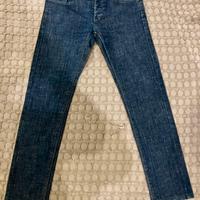 Pataloni modello jeans benetton antracite 29