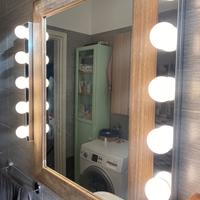 Set specchio bagno IKEA con luci LEDSJÖ