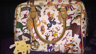 Borsa Bauletto Bianco Piero Guidi Magic Circus