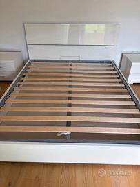 Letto Contenitore 180x200 + 2 Comodini + Rete.