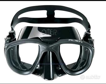 Maschera apnea / pesca sub Omer Alien