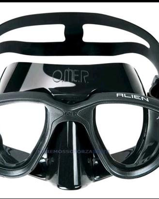 Maschera apnea / pesca sub Omer Alien