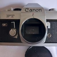 CANON FT QL MACCHINA FOTOGRAFICA VINTAGE REFLEX 35