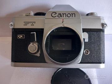 CANON FT QL MACCHINA FOTOGRAFICA VINTAGE REFLEX 35