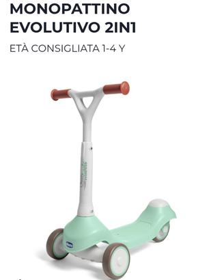 Monopattino evolutivo chicco pari al nuovo 