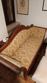 Divano 3 posti stile liberty 1800