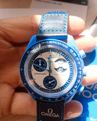 OMEGA SWATCH MISSION TO THE SUPER BLUE MOONPHASE