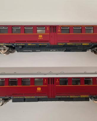 Locomotiva+vagone BR 815 passeggeri DB Lima HO.