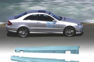 PROFILI LATERALI LOOK AMG PER MERCEDES CLK W209 20