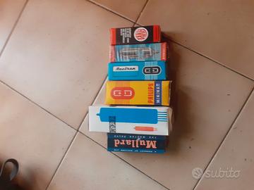 valvole per amplificatori e radio