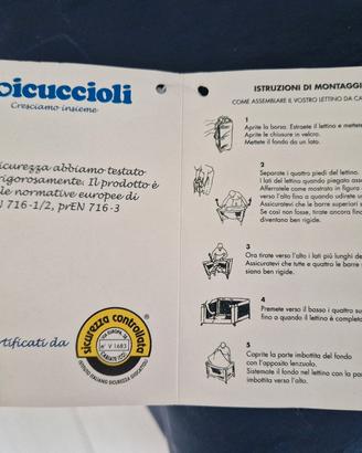 lettino da campeggio