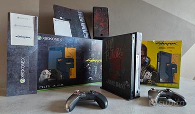 Xbox One X Cyberpunk Limited Edition full +2 pad