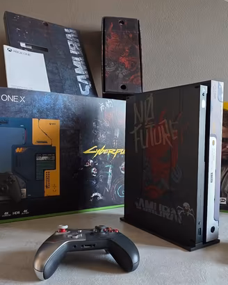 Xbox One X Cyberpunk Limited Edition full +2 pad