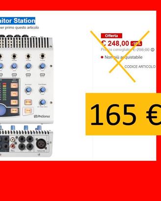 PRESONUS Monitor Station MIXER