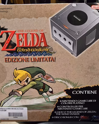 Console retrogaming Nintendo Gamecube Zelda
