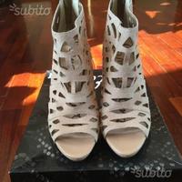 Sandali Sam Edelman originali in pelle color nudo