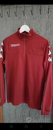 felpa rosso bordeaux Kappa