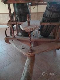 carretto agricolo in legno