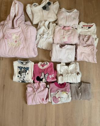 Vestiti neonata 1-6 mesi
