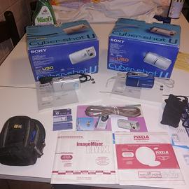 Coppia introvabili micro fotocamere Sony serie U