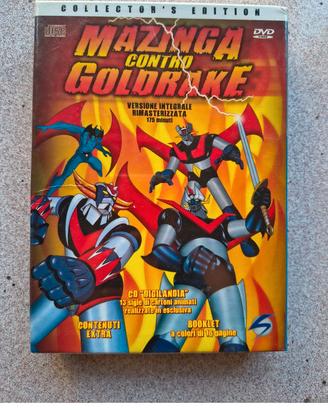 MAZINGA CONTRO GOLDRAKE COLLECTION DVD + CD + BOOK