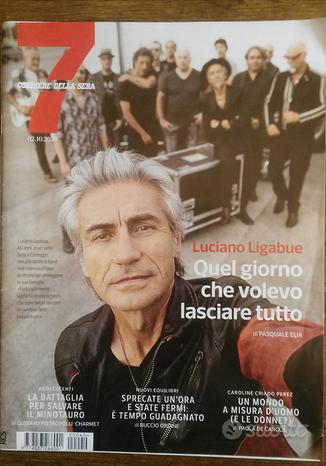 LIGABUE riviste quotidiani copertine articoli
 in vendita a Roma
