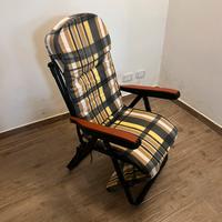 Poltrona sdraio pieghevole