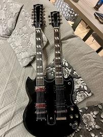 Riproduzione doppio manico EDS 1275gibson liuteria