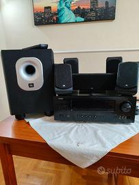 DENON AVR-1612 +CASSE E SUBWOOFER JBL