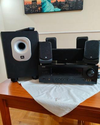 DENON AVR-1612 +CASSE E SUBWOOFER JBL