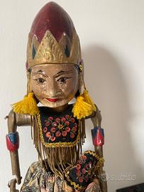 Burattino per il teatro delle ombre BALI indonesia