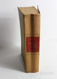 Morton Thompson - Nessuno Resta Solo - ed.1956