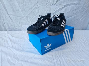 Adidas uomo Spezial TG 44 Nero Bianco
