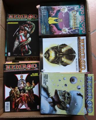 3 scatoloni fumetti serie diverse