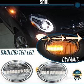 FRECCE LED Dinamiche Laterali per FIAT 500L Canbus