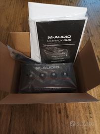 Interfaccia audio. M-Audio M-Track Duo