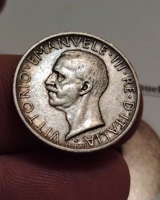 5 lire AQUILINO argento 1926 raro