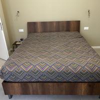 Ityhome - Letto matrimoniale Demas 160 x 190 NUOVO